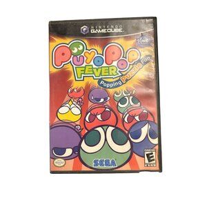 Puyo Pop Fever For Nintendo GameCube Complete W/ Manual & Disc By Sega E